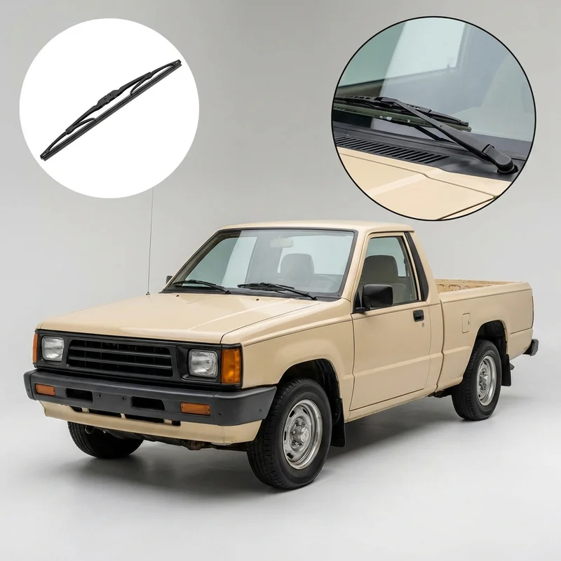 Passenger Side Wiper Blade for Mitsubishi Mighty Max (1983 - 1996) - 1